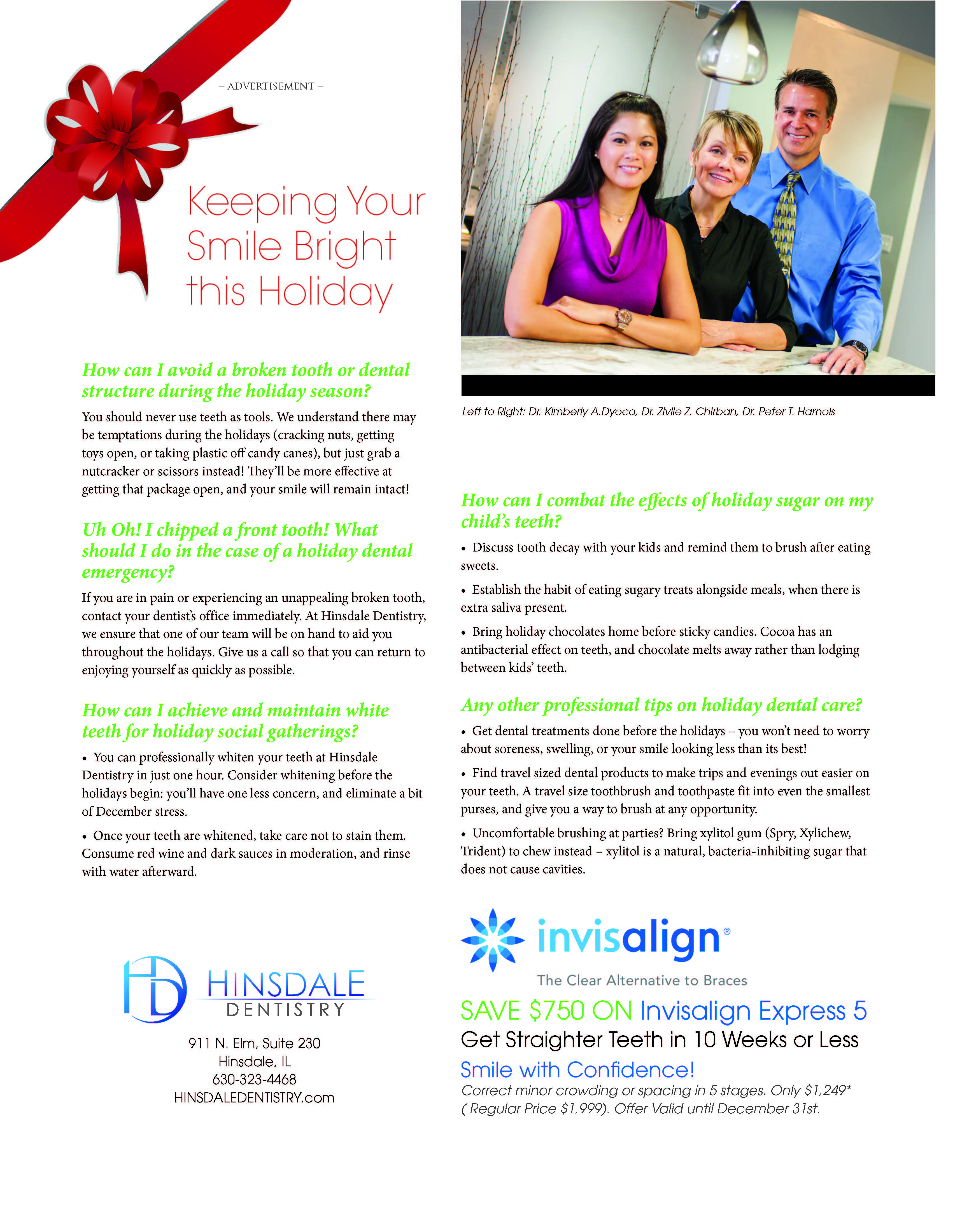 holidays-dental-tips-hinsdale-dentist