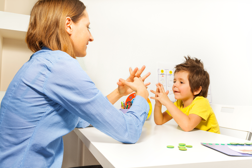 Teeth Cleaning With Autistic Child